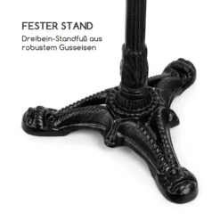 Patras-XS Bistro-Tisch Marmortischplatte Ø30cm Gusseiserner Standfuß -Outdoor Grills Verkaufsgeschäft 10033238 de 0007 logo