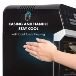 AeroVital Cube Heißluftfritteuse 1600W 12l Timer 16 Programme Schwarz -Outdoor Grills Verkaufsgeschäft 10033248 yy 0007 logo Klarstein AeroVital Cube Heissluftfritteuse schwarz reedit