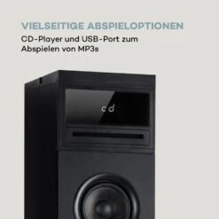 Karaboom 100 Sing Karaoketurm 120W Max. CD-Player 2 Mikrofone Wireless -Outdoor Grills Verkaufsgeschäft 10033250 de 0004 logo