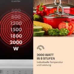 MisterCook Kochplatte Infrarot 2000W 90-650°C Abschalttimer 10 MisterCook Kochplatte Infrarot 2000W 90-650°C Abschalttimer -Outdoor Grills Verkaufsgeschäft 10033281 de 0005 logo