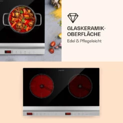 MisterCook Duo Kochplatte Infrarot 3000W 90-650°C Abschalttimer -Outdoor Grills Verkaufsgeschäft 10033283 de 0003 logo