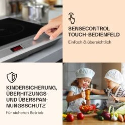 MisterCook Duo Kochplatte Infrarot 3000W 90-650°C Abschalttimer -Outdoor Grills Verkaufsgeschäft 10033283 de 0004 logo