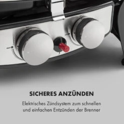 Parforce Duo Gasgrill 2 Brenner 4,4kW 15000BTU 300°C Grau -Outdoor Grills Verkaufsgeschäft 10033297 de 0007 logo