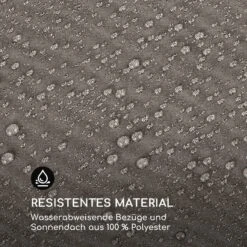 Eremitage Double Sunbed 2 Pers Stahl-Rahmen Sonnendach Vorhänge Taupe -Outdoor Grills Verkaufsgeschäft 10033316 de 0009 logo