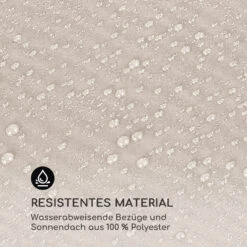 Eremitage Double Sunbed 2 Pers Stahl-Rahmen Sonnendach Vorhänge Creme -Outdoor Grills Verkaufsgeschäft 10033317 de 0009 logo