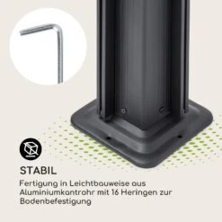 Pantheon Cortina Pavillon Mit Dach 3x4m 4 Seitenteile Beige -Outdoor Grills Verkaufsgeschäft 10033318 de 0006 logo