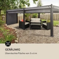 Pantheon Cortina Pavillon Mit Dach 3x6m 4 Seitenteile Grau -Outdoor Grills Verkaufsgeschäft 10033321 de 0004 logo