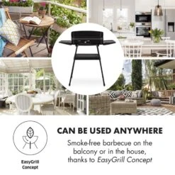 Porterhouse Elektrogrill 2200W Antihaft-Grillfläche Schwarz 14 Porterhouse Elektrogrill 2200W Antihaft-Grillfläche Schwarz -Outdoor Grills Verkaufsgeschäft 10033322 yy 0006 logo Klarstein Porterhouse Elektrogrill 2200W schwarz