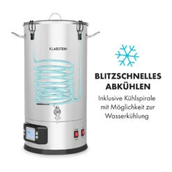 Maischfest Maischekessel 5 Teile 1500/3000W 35l LCD Edelstahl -Outdoor Grills Verkaufsgeschäft 10033341 de 0005 logo