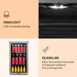 Beersafe 3XL Kühlschrank 98 Liter 4 Böden Panoramaglastür Edelstahl -Outdoor Grills Verkaufsgeschäft 10033347 de 0004 logo