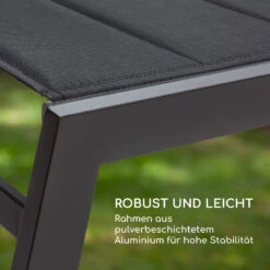 Renazzo Lounge Liegestuhl 70/30 PVC/PE Aluminium 6-Stufen Anthrazit -Outdoor Grills Verkaufsgeschäft 10033363 de 0008 logo