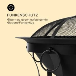 Pentos 2-in-1-Feuerschale Ø73cm Funkenschutz Ø60cm Grill Gusseisen -Outdoor Grills Verkaufsgeschäft 10033380 de 0007 logo
