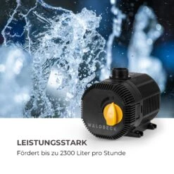 Nemesis T35 Teichpumpe 35W Leistung 2 M Förderhöhe 2300l/h Durchsatz -Outdoor Grills Verkaufsgeschäft 10033390 de 0003 logo