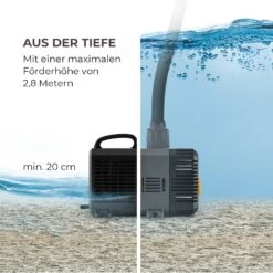 Lagoon 3600 Teichpumpe 3.600 L/h EcoSave: 20 Watt 2,8 Meter Förderhöhe -Outdoor Grills Verkaufsgeschäft 10033391 de 0005 logo