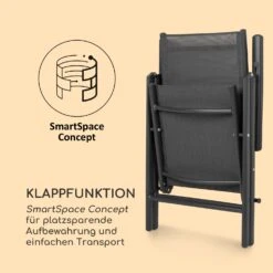 Almeria Klappstuhl 2er-Set 56,5 X 107 X 68 Cm ComfortMesh Aluminium -Outdoor Grills Verkaufsgeschäft 10033400 de 0006 logo