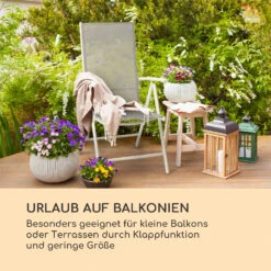 Almeria Klappstuhl 2er-Set 56,5x107x68 Cm ComfortMesh Aluminium -Outdoor Grills Verkaufsgeschäft 10033401 de 0005 logo
