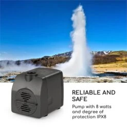 Raincastle Gartenbrunnen 12 LEDs 8W IPX8 Indoor & Outdoor -Outdoor Grills Verkaufsgeschäft 10033428 yy 0008 logo Blumfeldt Raincastle Gartenbrunnen 12 LEDs