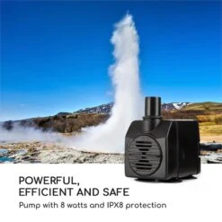 Trumpet Flow Gartenbrunnen 8W Verzinktes Metall LEDs Indoor & Outdoor -Outdoor Grills Verkaufsgeschäft 10033430 yy 0007 logo Blumfeldt Trumpet Flow Gartenbrunnen