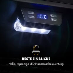 Beersafe 7XL Kühlschrank 242 Liter 5 Böden Panoramaglastür Edelstahl -Outdoor Grills Verkaufsgeschäft 10033436 de 0008 logo