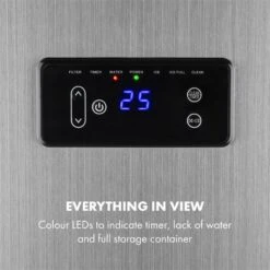 Glacial XL Profi-Eiswürfelmaschine 38kg/d 15l LED Edelstahl Schwarz -Outdoor Grills Verkaufsgeschäft 10033442 yy 0005 logo Klarstein Glacial XL Profi Eiswuerfelmaschine 15 L