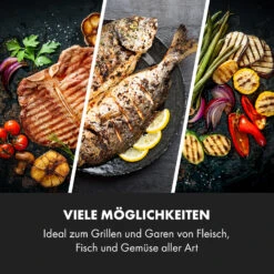 Tafelspitz Elektrogrill 2000/2400 W Antihaftbeschichtung Faltbar Mobil -Outdoor Grills Verkaufsgeschäft 10033448 de 0005 logo
