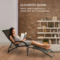 Beverly Wood Sonnenliege Schaukelstuhl Aluminium Schwarz -Outdoor Grills Verkaufsgeschäft 10033453 de 0007 logo