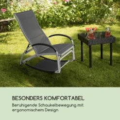 Beverly Wood Sonnenliege Schaukelstuhl Aluminium Grau -Outdoor Grills Verkaufsgeschäft 10033454 de 0005 logo