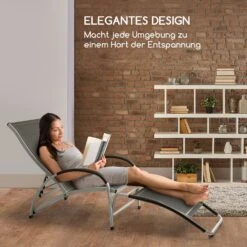 Beverly Wood Sonnenliege Schaukelstuhl Aluminium Grau -Outdoor Grills Verkaufsgeschäft 10033454 de 0007 logo