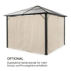 Pantheon Solid Sky Pavillon Mit Dach 3x3m Polycarbonat Aluminium -Outdoor Grills Verkaufsgeschäft 10033455 de 0003 logo