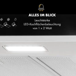 Contempo Unterbau-Dunstabzugshaube 60cm 175m³/h LED Edelstahl Acryl -Outdoor Grills Verkaufsgeschäft 10033470 de 0006 logo