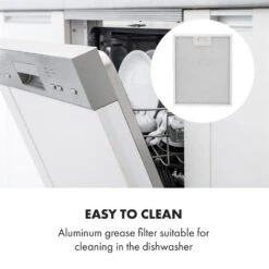 Contempo Unterbau-Dunstabzugshaube 60cm 175m³/h LED Edelstahl Acryl -Outdoor Grills Verkaufsgeschäft 10033470 uk 0005 logo Klarstein Contempo Unterbau Dunstabzugshaube reedit