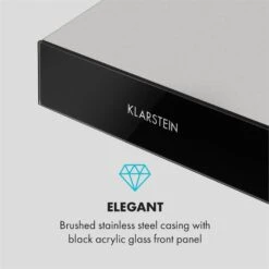 Contempo Unterbau-Dunstabzugshaube 60cm 175m³/h LED Edelstahl Acryl -Outdoor Grills Verkaufsgeschäft 10033470 uk 0007 logo Klarstein Contempo Unterbau Dunstabzugshaube reedit