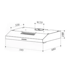 Contempo Unterbau-Dunstabzugshaube 60cm 175m³/h LED Edelstahl Acryl -Outdoor Grills Verkaufsgeschäft 10033470 yy 0010 logo Klarstein Contempo Unterbau Dunstabzugshaube reedit