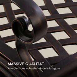 Pozzilli AN Gartenbank Aluminiumguss Witterungsbeständig Antik-kupfer -Outdoor Grills Verkaufsgeschäft 10033488 de 0003 logo