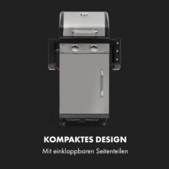 Gazooka 2.0T Gas BBQ Grill 2x3kW Brenner Edelstahl -Outdoor Grills Verkaufsgeschäft 10033532 de 0003 logo