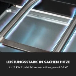 Gazooka 2.0T Gas BBQ Grill 2x3kW Brenner Edelstahl -Outdoor Grills Verkaufsgeschäft 10033532 de 0004 logo