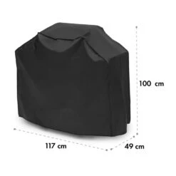 Gazooka 2.0T Wetterschutzhaube 600D Canvas 30/70% PE/PVC Schwarz -Outdoor Grills Verkaufsgeschäft 10033535 yy 0006 logo Klarstein Gazooka Wetterschutzhaube schwarz