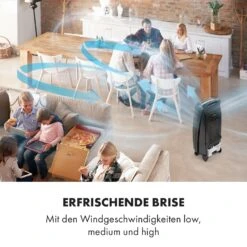 Rotator 4-in-1 Luftkühler 396 M³/h 110W 7 Ltr 360° Fernbedienung Mobil -Outdoor Grills Verkaufsgeschäft 10033542 de 0003 logo