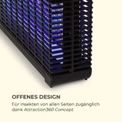 Mosquito Ex 5500 13W 150m² LEDs Auffangschale Kette Schwarz -Outdoor Grills Verkaufsgeschäft 10033561 de 0005 logo