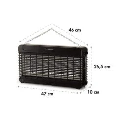 Mosquito Ex 9500 13W 300m² LEDs Auffangschale Kette Schwarz -Outdoor Grills Verkaufsgeschäft 10033562 yy 0010 logo Waldbeck Mosquito Ex 9500 300mq