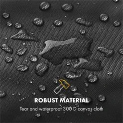 Tomahawk 3.1 S Wetterschutzhaube 300D Canvas 30/70% PE/PVC Schwarz -Outdoor Grills Verkaufsgeschäft 10033569 yy 0003 logo Klarstein Tomahawk S Wetterschutzhaube schwarz