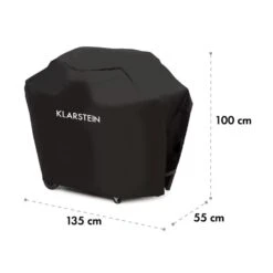 Tomahawk 3.1 S Wetterschutzhaube 300D Canvas 30/70% PE/PVC Schwarz -Outdoor Grills Verkaufsgeschäft 10033569 yy 0006 logo Klarstein Tomahawk S Wetterschutzhaube schwarz