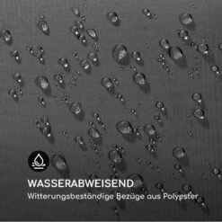 Maui Hollywoodschaukel 110 Cm 2-Sitzer Massivholz Polyester Dunkelgrau -Outdoor Grills Verkaufsgeschäft 10033573 de 0008 logo