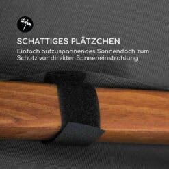 Tahiti Hollywoodschaukel Sonnendach 110cm 2-Sitzer Massivholz Grau -Outdoor Grills Verkaufsgeschäft 10033575 de 0006 logo