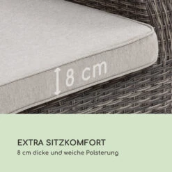Comfort Siesta Sessel Verstellbare Rückenlehne Dunkelgrau -Outdoor Grills Verkaufsgeschäft 10033586 de 0006 logo