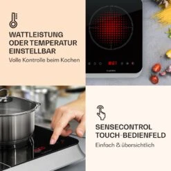 InnoChef Induktionskochfeld 3400W Touch Control Glaskeramik -Outdoor Grills Verkaufsgeschäft 10033593 de 0004 logo