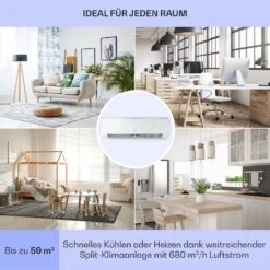 Windwaker Eco Split-Klimaanlage 12.000 BTU/3,5 KW Luftdurchsatz 680 M³/h Max. A++ -Outdoor Grills Verkaufsgeschäft 10033601 de 0005 usp