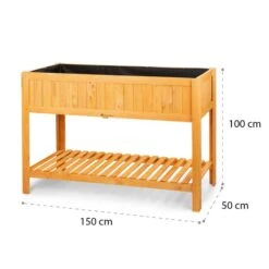 Altiplano Cubic Hochbeet 150 X 100 X 50 Kiefer Gartenvlies ErgoGrow -Outdoor Grills Verkaufsgeschäft 10033604 yy 0009 logo Blumfeldt Altiplano Cubic Hochbeet 150x100x50