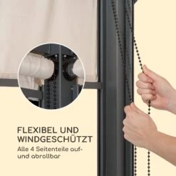 Grandezza Cortina Gartenpavillon 3x4m 4 Seitenteile Beige -Outdoor Grills Verkaufsgeschäft 10033608 de 0003 logo