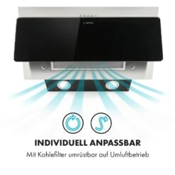 Alessia Dunstabzugshaube Kopffreihaube 350 M³/h Push Control Schwarz -Outdoor Grills Verkaufsgeschäft 10033697 de 0004 logo